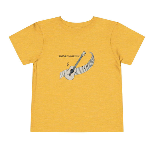 Future Musician Guitar - Toddler Short Sleeve - Brightsee