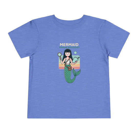 Mermaid Marine Biologist - Toddler Short Sleeve - Brightsee