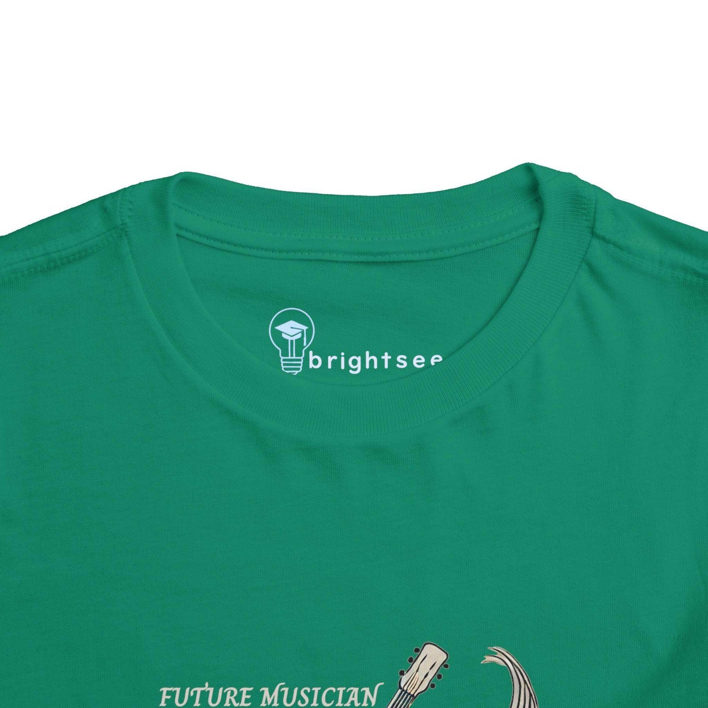 Future Musician Guitar - Toddler Short Sleeve - Brightsee