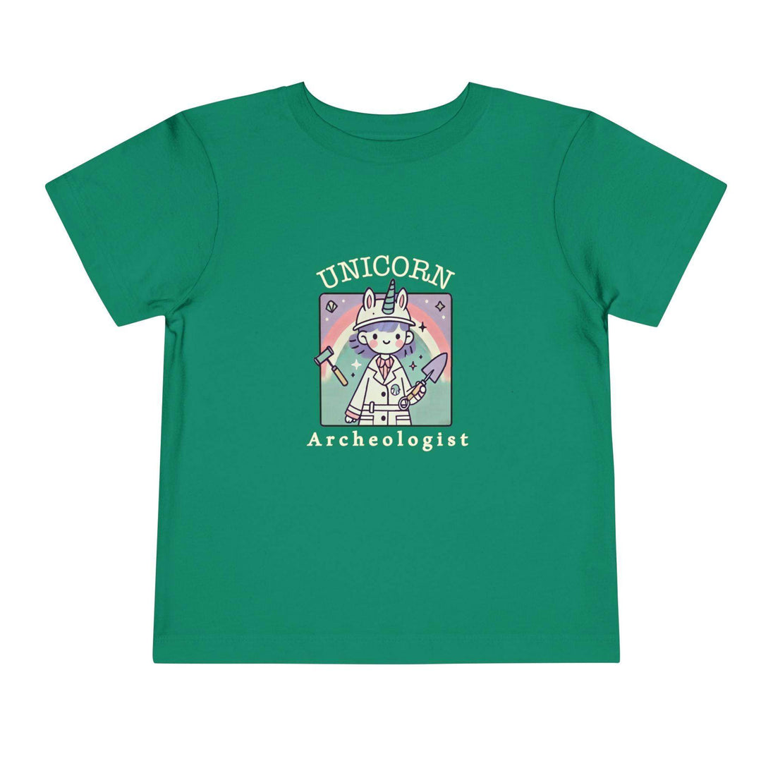 Unicorn Archeologist - Toddler Short Sleeve - Brightsee