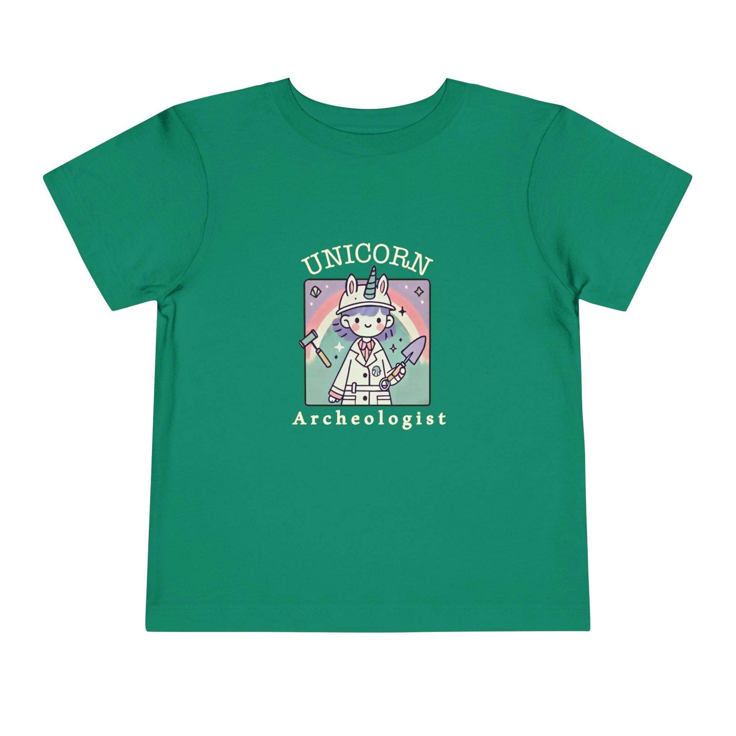 Unicorn Archeologist - Toddler Short Sleeve - Brightsee