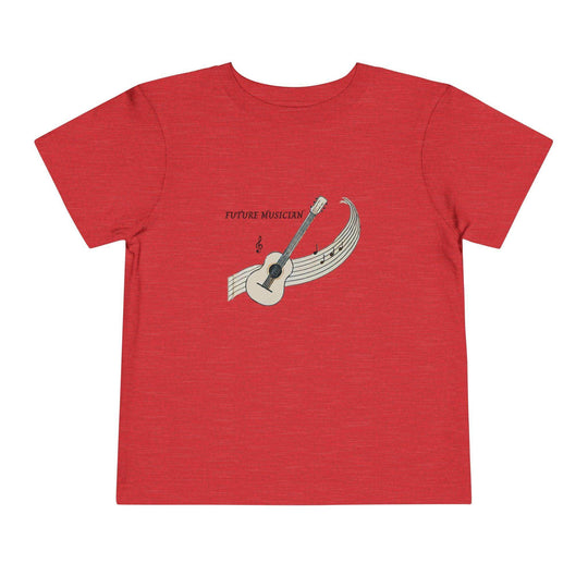 Future Musician Guitar - Toddler Short Sleeve - Brightsee