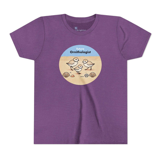Future Ornithologist Plover - Youth Short Sleeve - Brightsee