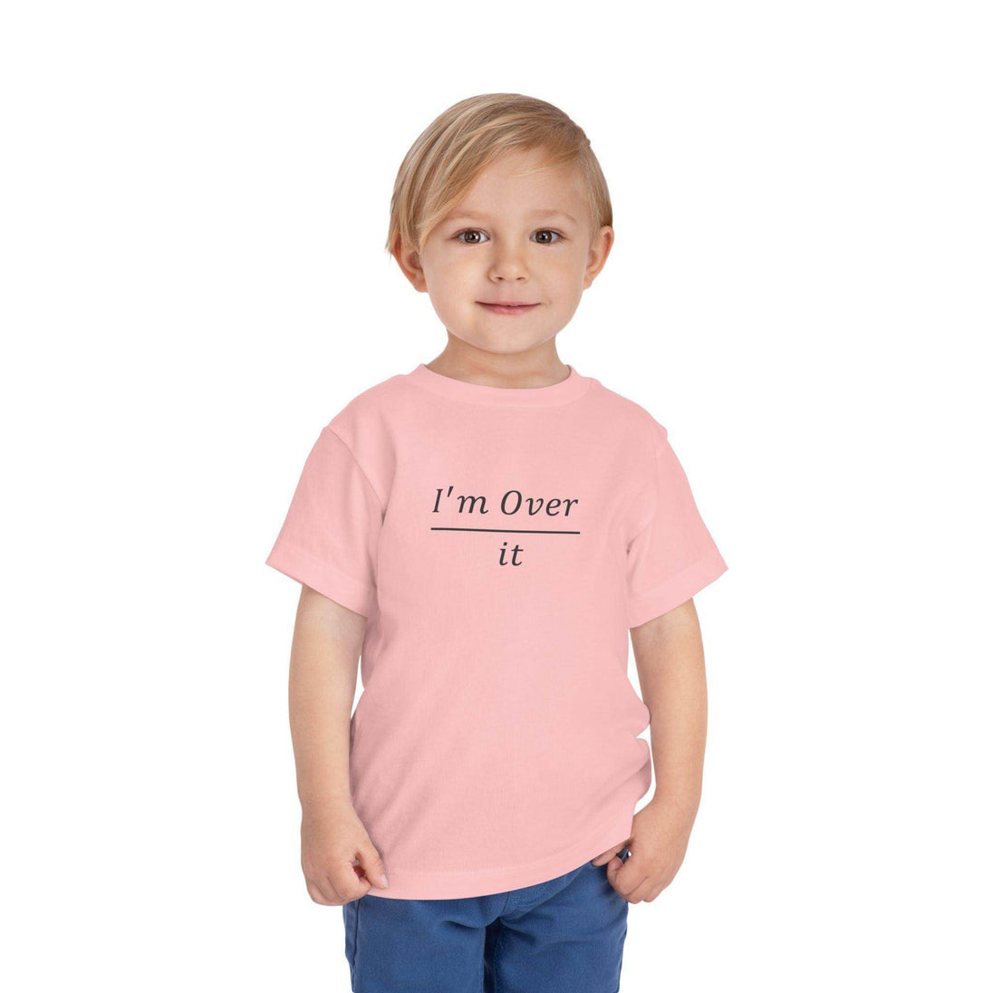 I'm Over It Fraction - Toddler Short Sleeve - Brightsee