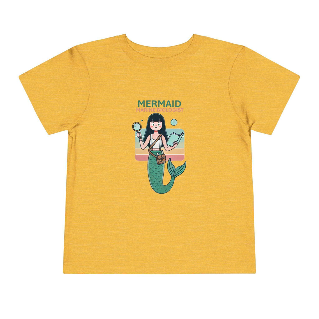 Mermaid Marine Biologist - Toddler Short Sleeve - Brightsee