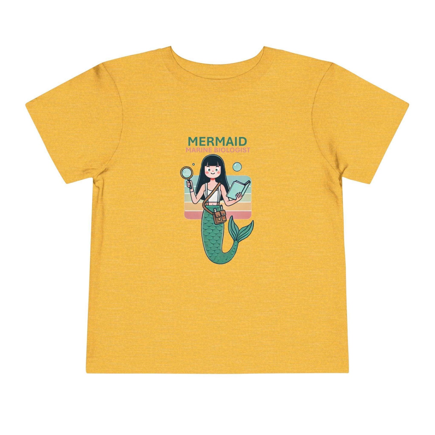 Mermaid Marine Biologist - Toddler Short Sleeve - Brightsee