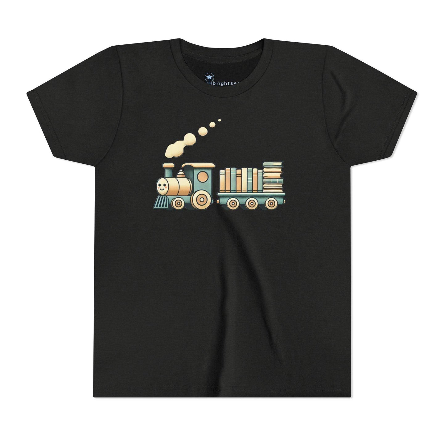 Train Book Delivery - Youth Short Sleeve - Brightsee