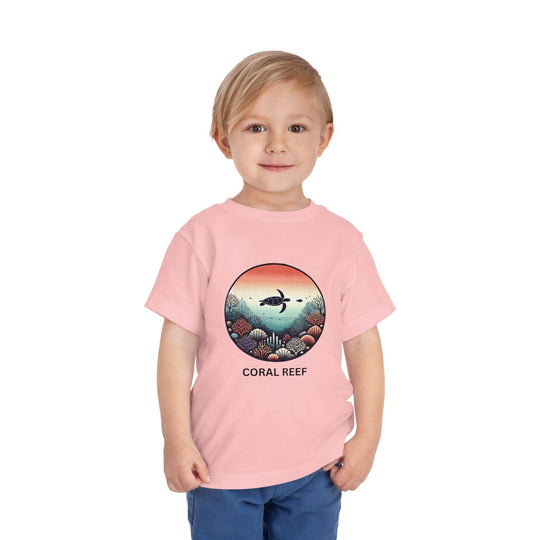 Coral Reef - Toddler Short Sleeve Tee - Brightsee