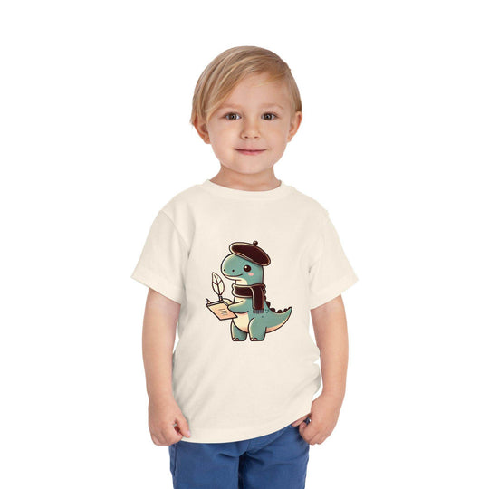 Dinosaur Author - Toddler Short Sleeve - Brightsee