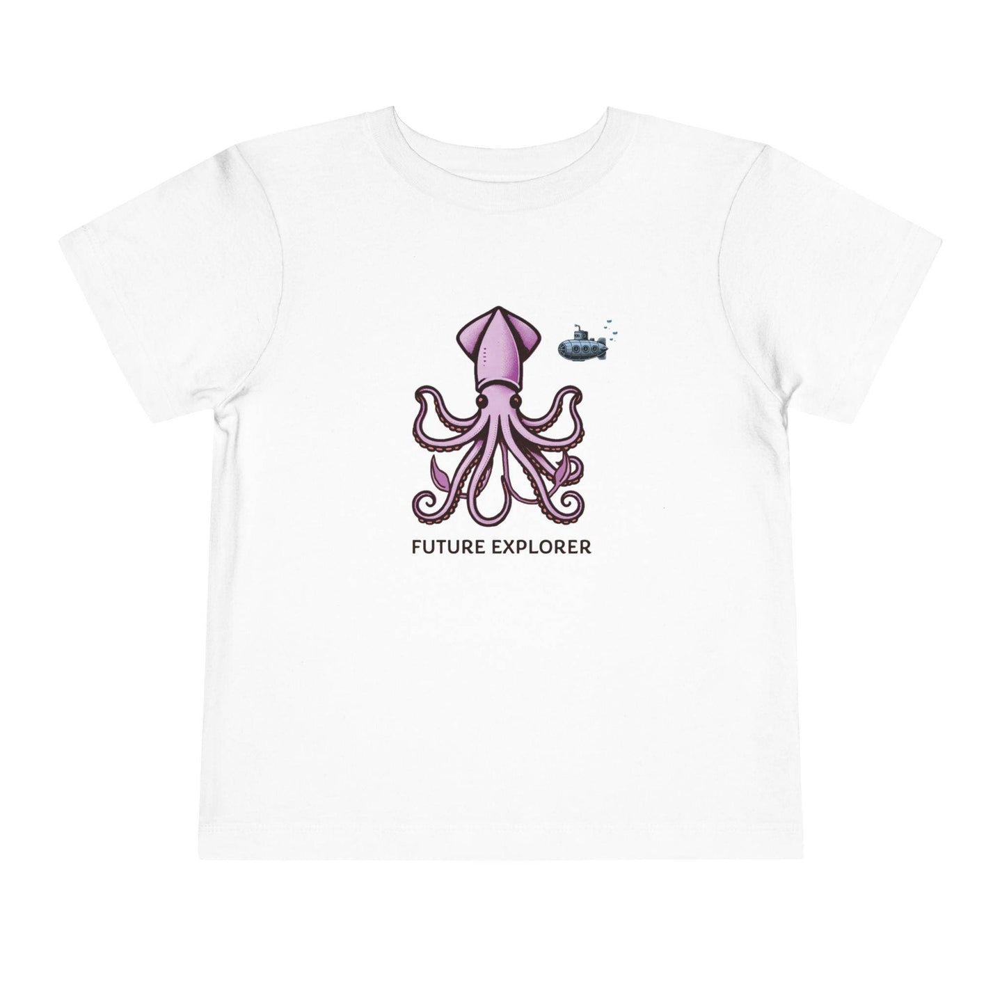 Future Explorer Squid - Toddler Short Sleeve - Brightsee