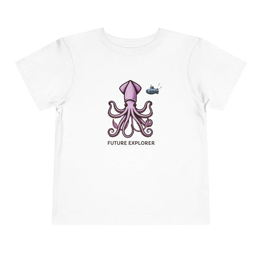 Future Explorer Squid - Toddler Short Sleeve - Brightsee
