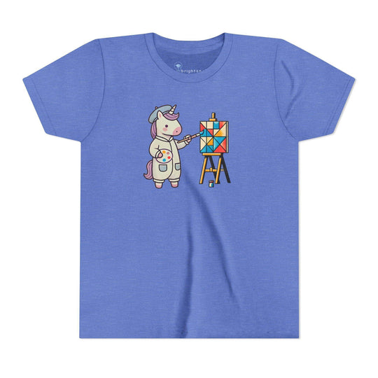 Painting Unicorn - Youth Short Sleeve - Brightsee
