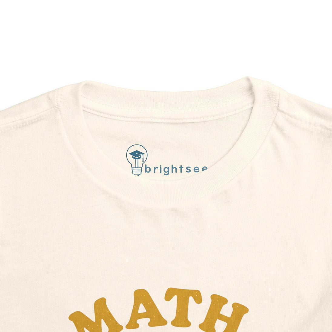 Math is Fun Cute Calculator - Toddler Short Sleeve - Brightsee