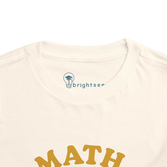 Math is Fun Cute Calculator - Toddler Short Sleeve - Brightsee