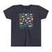 Future Ichthyologist Fishies - Youth Short Sleeve - Brightsee
