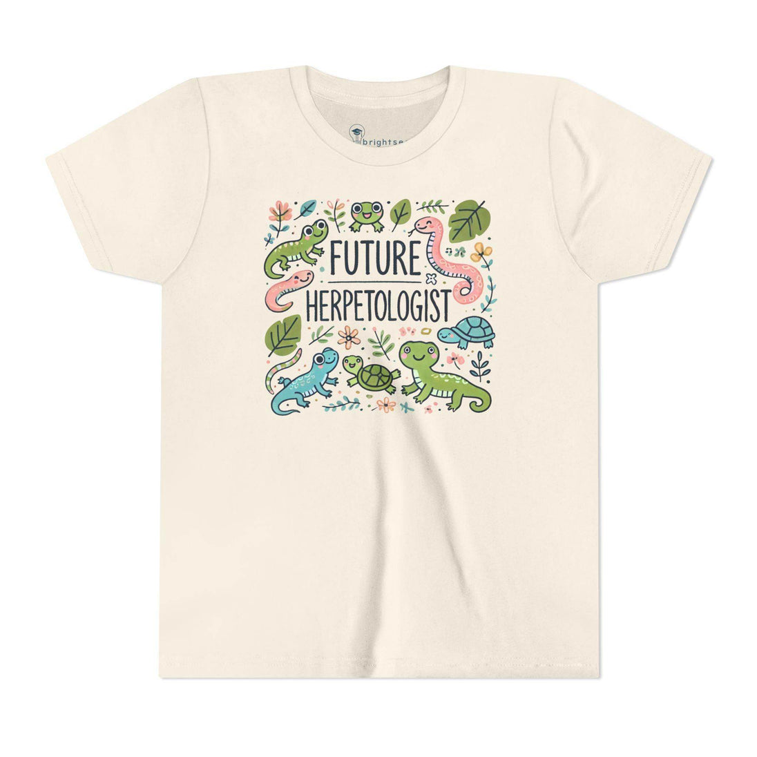 Future Herpetologist Cute - Youth Short Sleeve - Brightsee