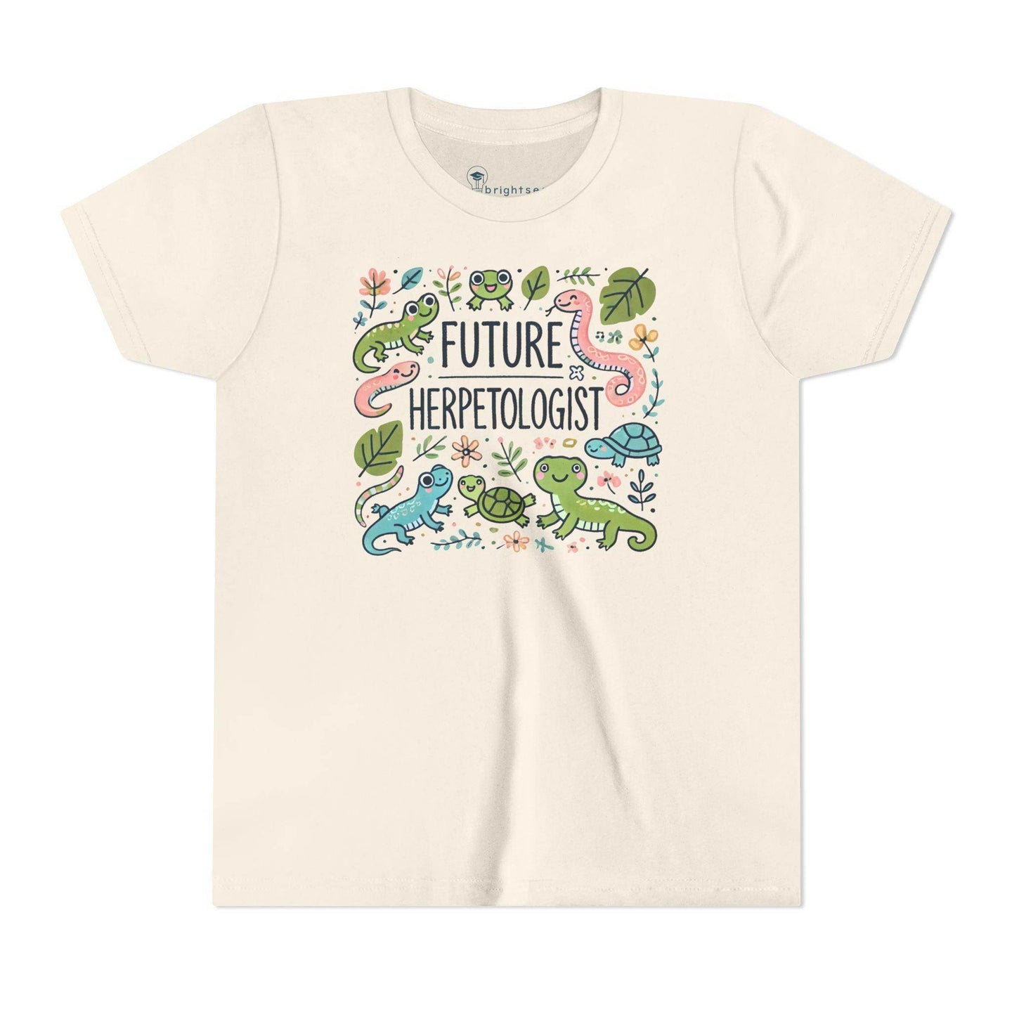 Future Herpetologist Cute - Youth Short Sleeve - Brightsee