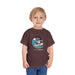 Surfing Scientist Girl - Toddler Short Sleeve - Brightsee