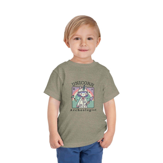 Unicorn Archeologist - Toddler Short Sleeve - Brightsee