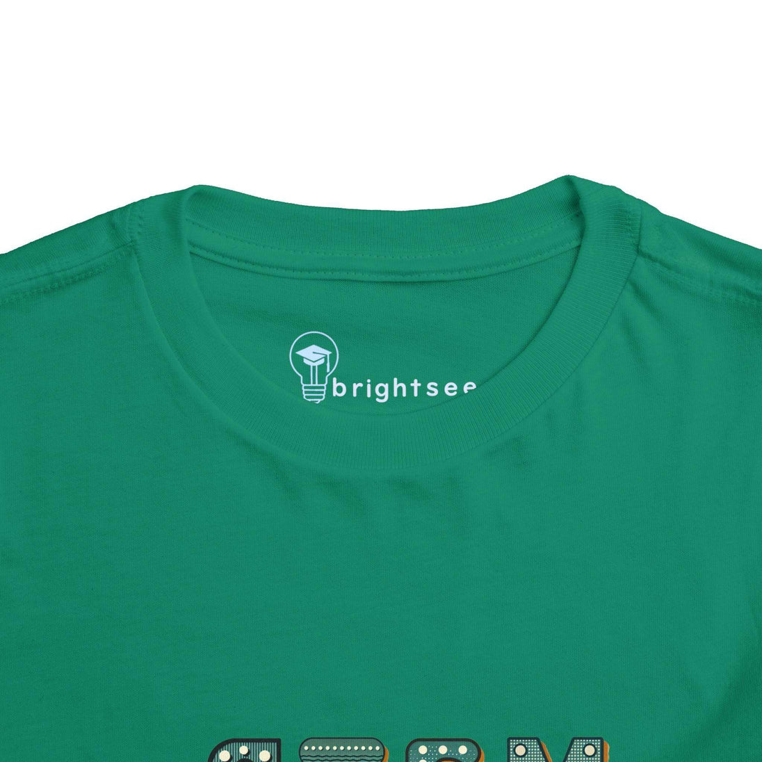 STEM Construction Bot on Ladder - Toddler Short Sleeve - Brightsee