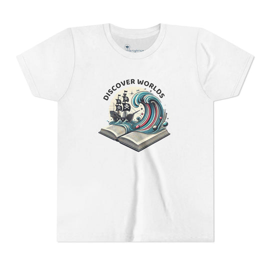Discover Worlds - Pirate Ship - Youth Short Sleeve - Brightsee