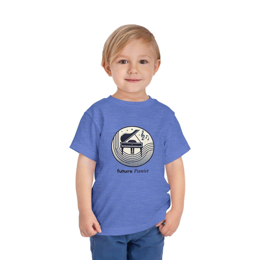 Future Pianist - Toddler Short Sleeve - Brightsee