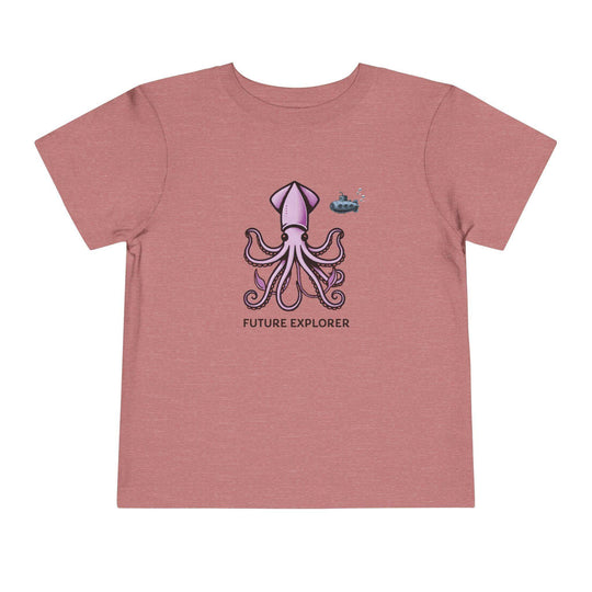 Future Explorer Squid - Toddler Short Sleeve - Brightsee