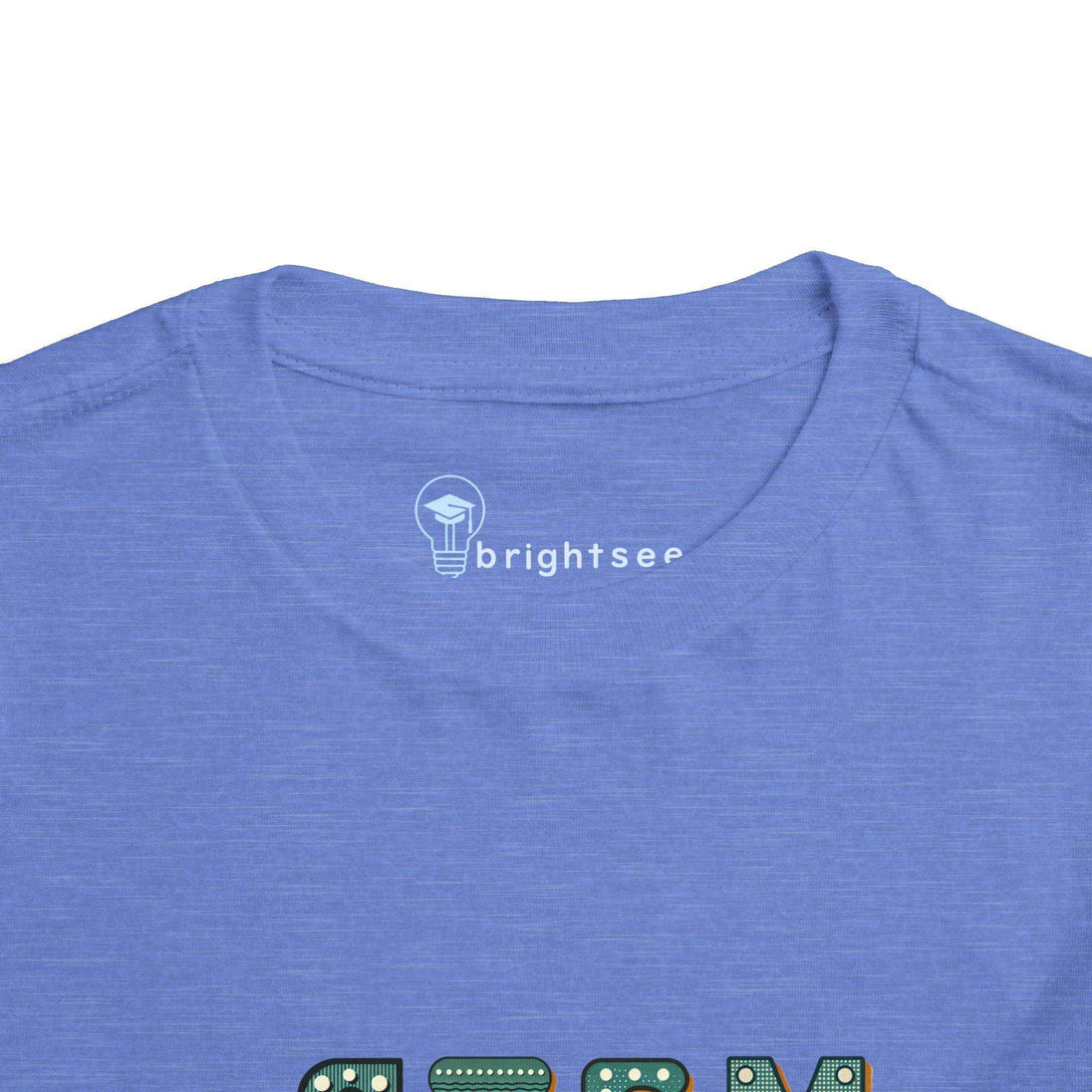 STEM Construction Bot on Ladder - Toddler Short Sleeve - Brightsee