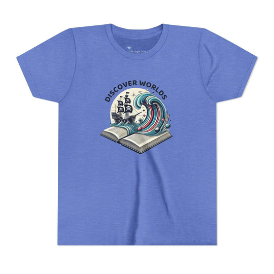 Discover Worlds - Pirate Ship - Youth Short Sleeve - Brightsee