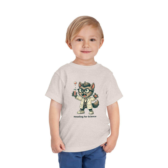 Howling for Science - Toddler Short Sleeve - Brightsee