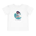 Surfing Scientist Girl - Toddler Short Sleeve - Brightsee