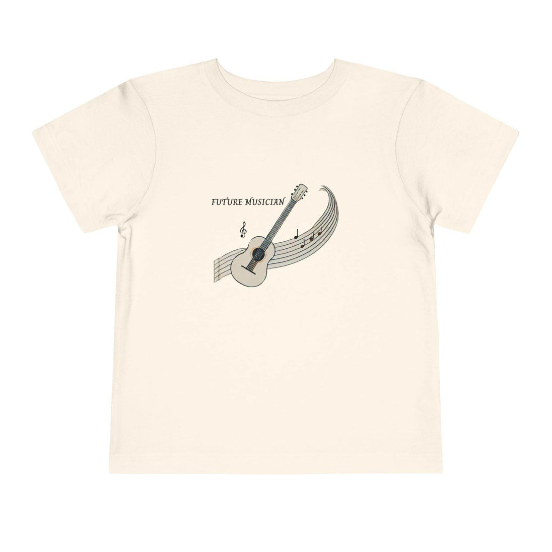 Future Musician Guitar - Toddler Short Sleeve - Brightsee