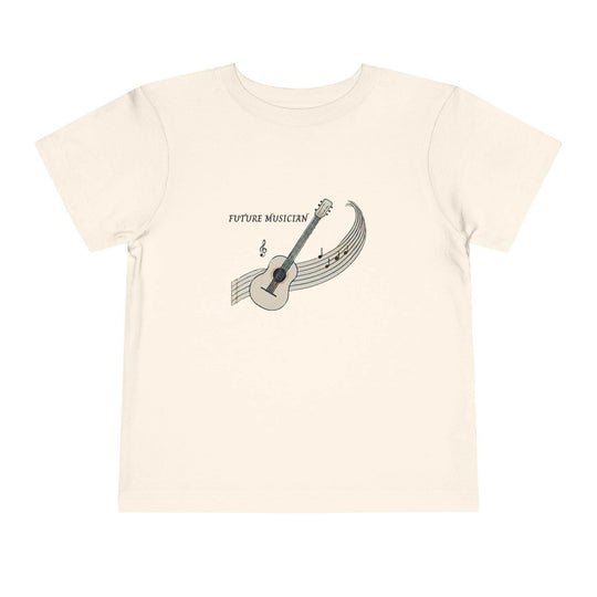 Future Musician Guitar - Toddler Short Sleeve - Brightsee