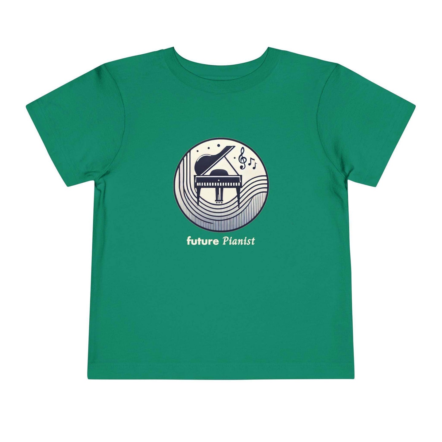 Future Pianist - Toddler Short Sleeve - Brightsee