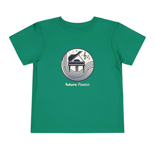 Future Pianist - Toddler Short Sleeve - Brightsee