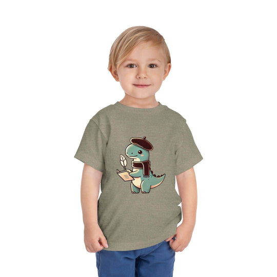 Dinosaur Author - Toddler Short Sleeve - Brightsee