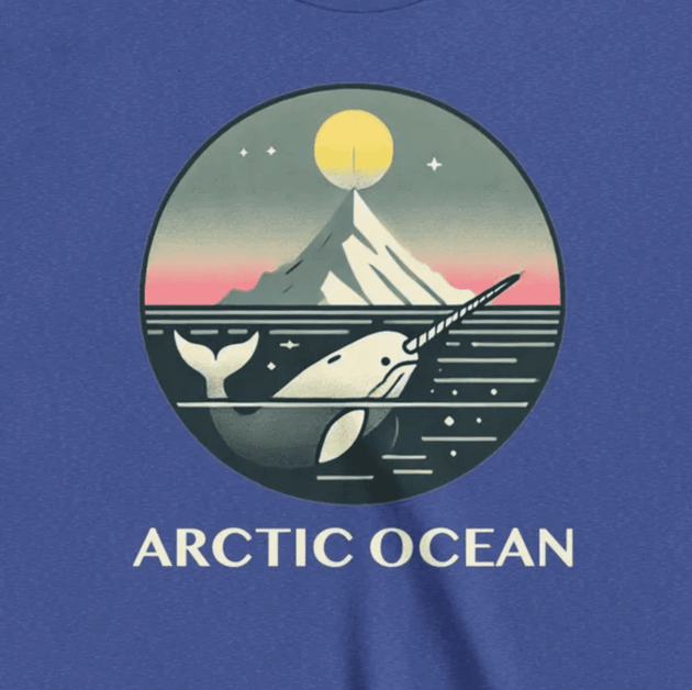 Arctic Ocean - Youth Short Sleeve Tee - Brightsee