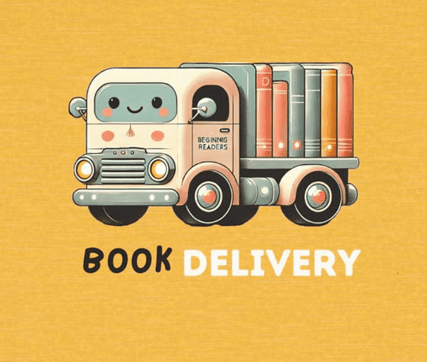 Book Delivery Truck - Toddler Short Sleeve - Brightsee