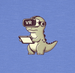 VR Dinosaur - Toddler Short Sleeve Tee - Brightsee