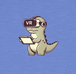 VR Dinosaur - Toddler Short Sleeve Tee - Brightsee