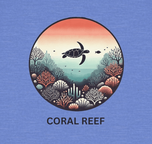 Coral Reef - Toddler Short Sleeve Tee - Brightsee