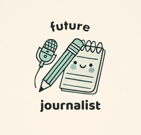 Future Journalist Cute - Toddler Short Sleeve - Brightsee