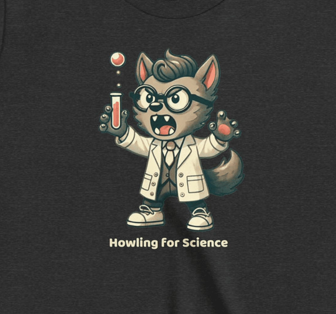 Howling for Science - Youth Short Sleeve - Brightsee