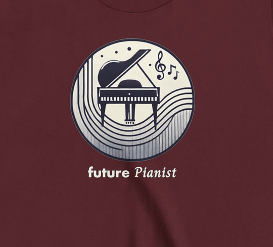 Future Pianist - Youth Short Sleeve - Brightsee