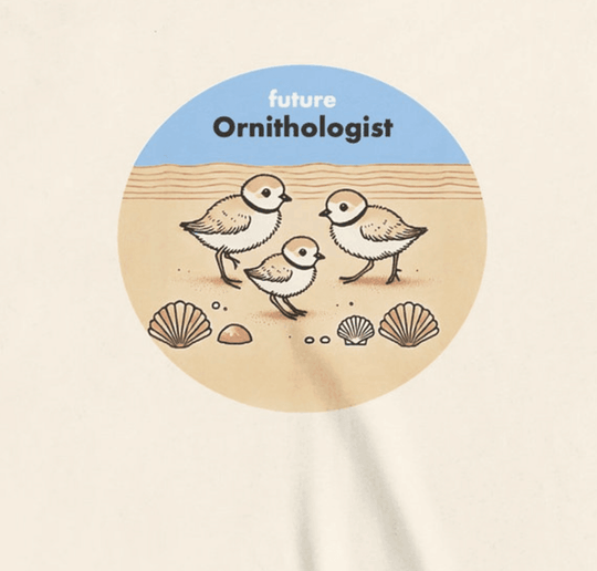 Future Ornithologist Plover - Youth Short Sleeve - Brightsee