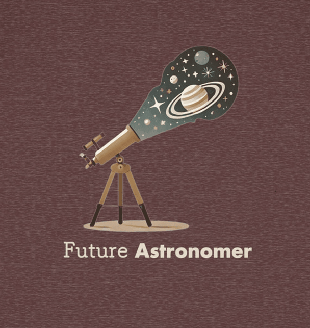 Future Astronomer Stargazer - Toddler Short Sleeve - Brightsee