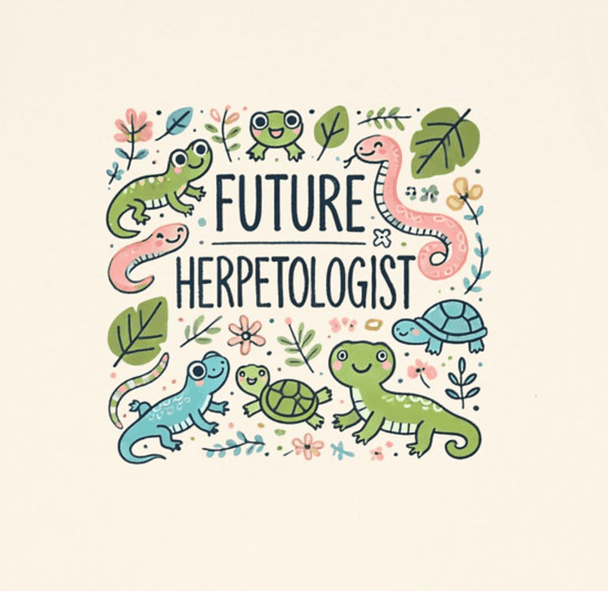 Future Herpetologist Cute - Toddler Short Sleeve - Brightsee