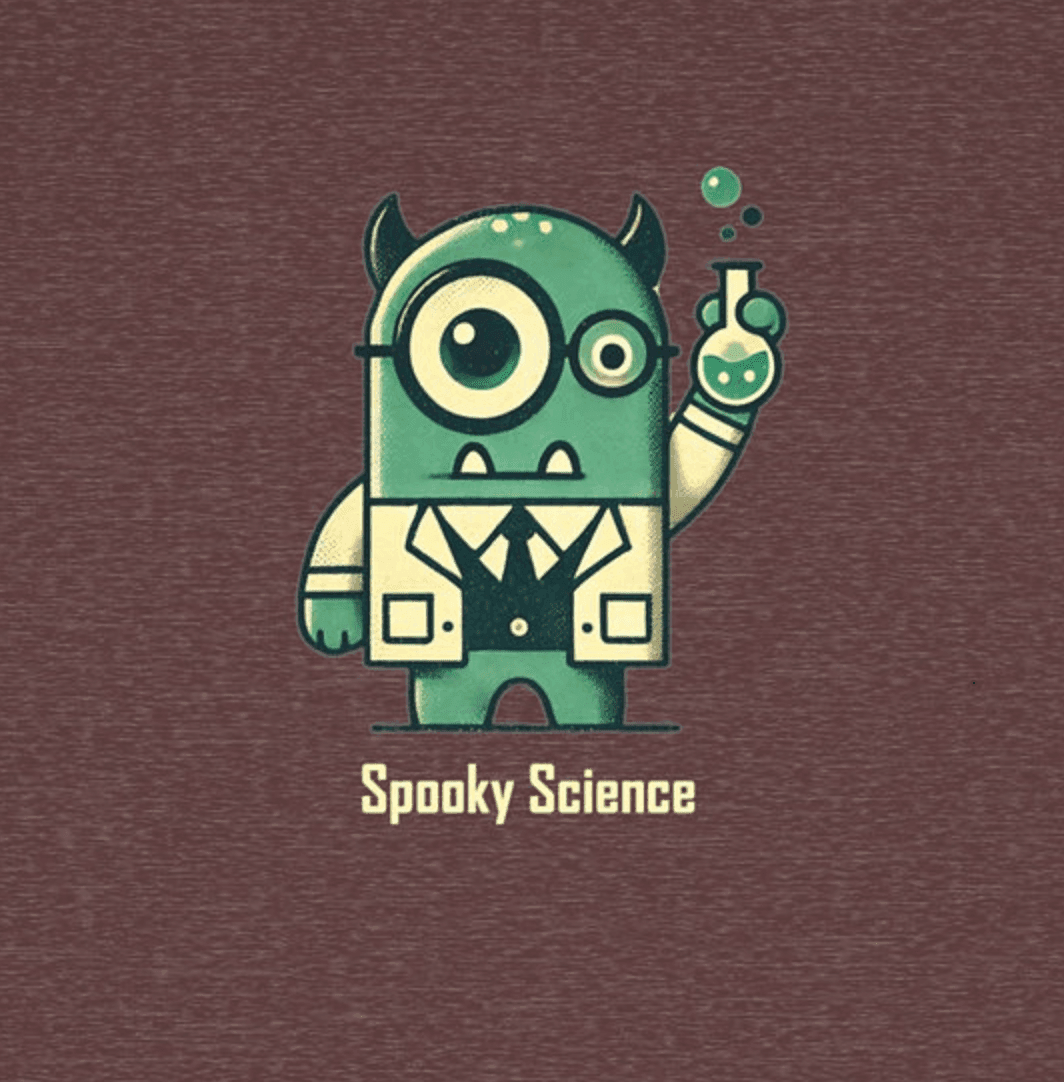 Spooky Science - Monster - Toddler Short Sleeve - Brightsee