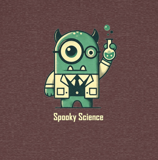Spooky Science - Monster - Toddler Short Sleeve - Brightsee