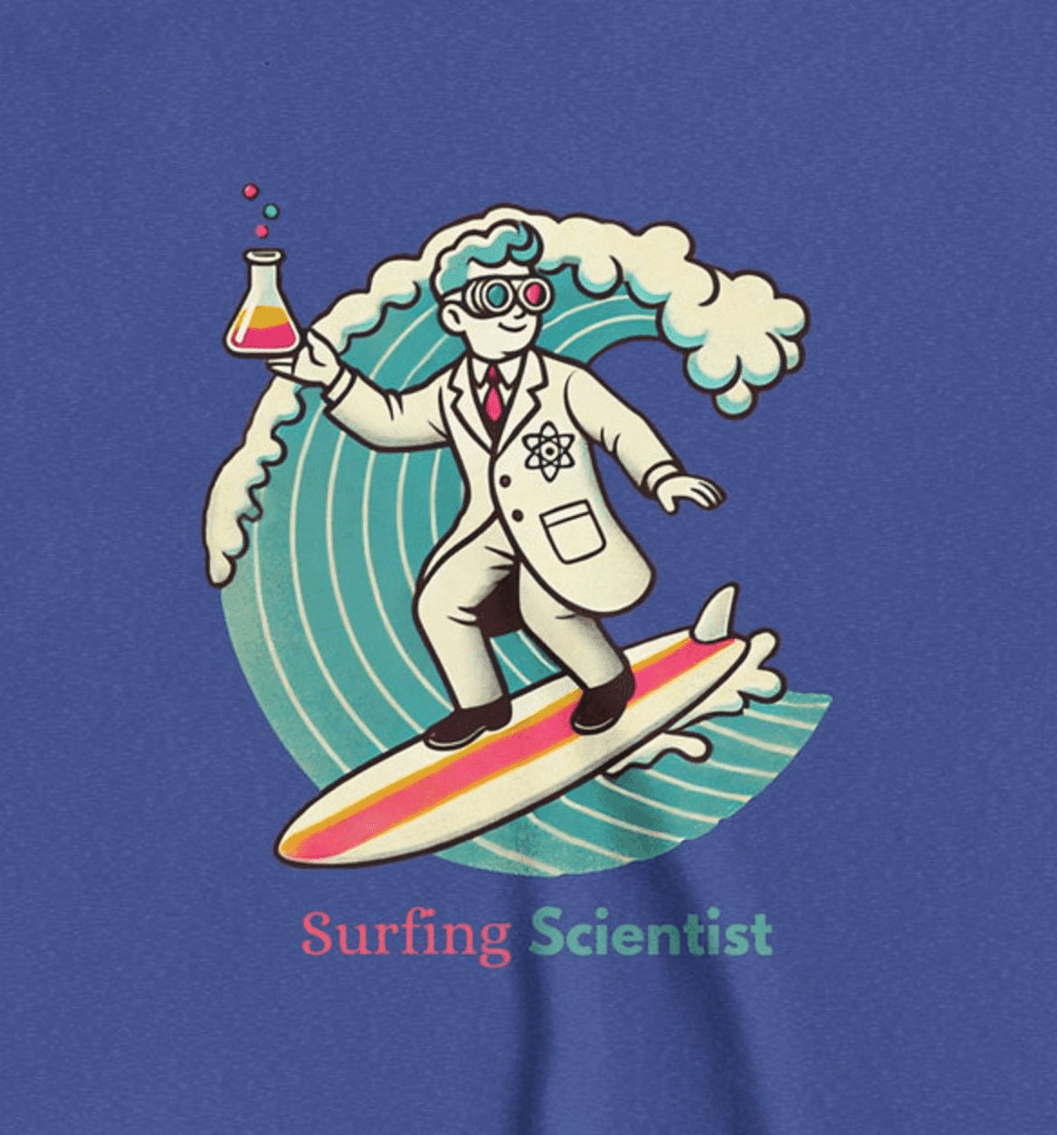 Surfing Scientist - Youth Short Sleeve - Brightsee